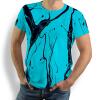 LEBENSADER AQUAMARIN - Herren TShirt Rundhals - 100 % Baumwolle - GERMENS