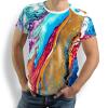 Unique T-shirts for men - HAU´OLI - 100% cotton - GERMENS artfashion - Sizes S to 5XL