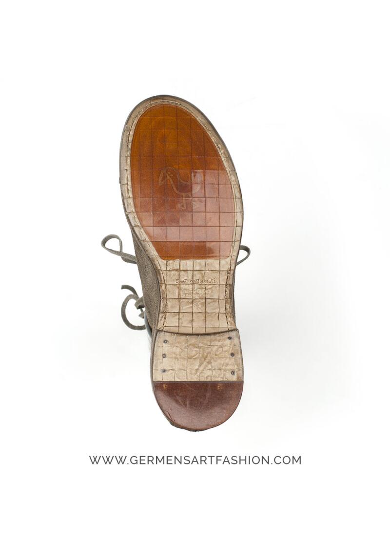 Wildleder Herrenschuh Reverse Albinos - Elia Maurizi