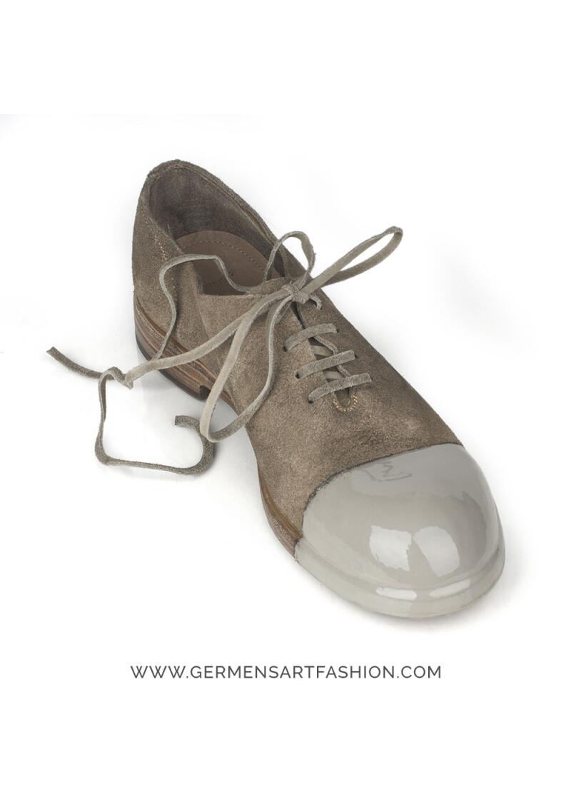 Wildleder Herrenschuh Reverse Albinos - Elia Maurizi