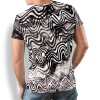 Unique T-shirts for men - GOOD VIBRATIONS - 100% cotton - GERMENS artfashion - Sizes S to 5XL