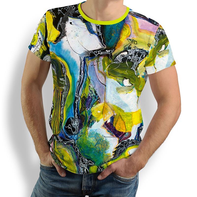 ausgefallene T-Shirts für Männer - ALNUSO - 100 % Baumwolle - GERMENS artfashion - Größen S bis 5XL