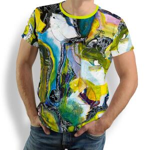 ausgefallene T-Shirts für Männer - ALNUSO - 100...