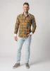 Discover colorful button up shirts for men CUCA - 100% cotton