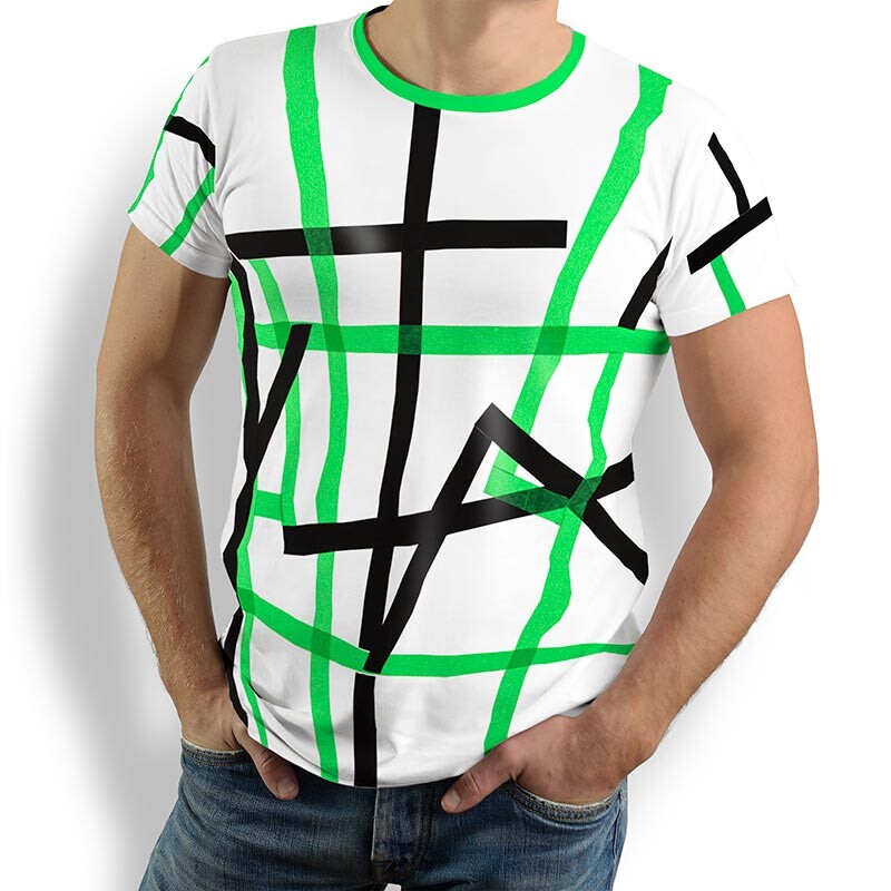 Unique T-shirts for men - TIOLI - 100% cotton - GERMENS artfashion - Sizes S to 5XL