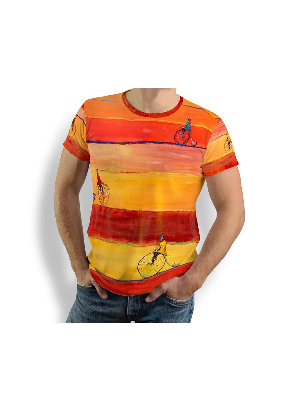 REARTRO - Herren TShirt Rundhals - 100 % Baumwolle - GERMENS