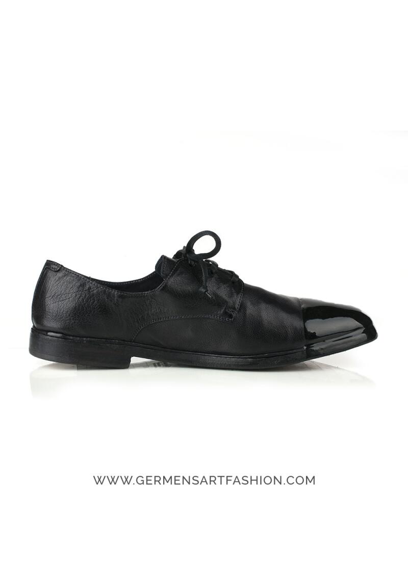 Schwarzer Herrenschuh Ignis Nero - Elia Maurizi