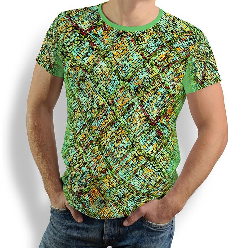 ausgefallene T-Shirts für Männer - MIROUGE SPRING - 100 % Baumwolle - GERMENS artfashion - Größen S bis 5XL