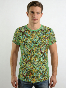 Unique T-shirts for men - MIROUGE SPRING - 100% cotton - GERMENS artfashion - Sizes S to 5XL