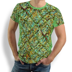 ausgefallene T-Shirts für Männer - MIROUGE SPRING - 100 % Baumwolle - GERMENS artfashion - Größen S bis 5XL