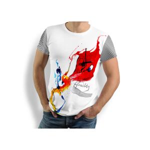 T-shirt for men HERZBLUT by GERMENS artfashion made of...