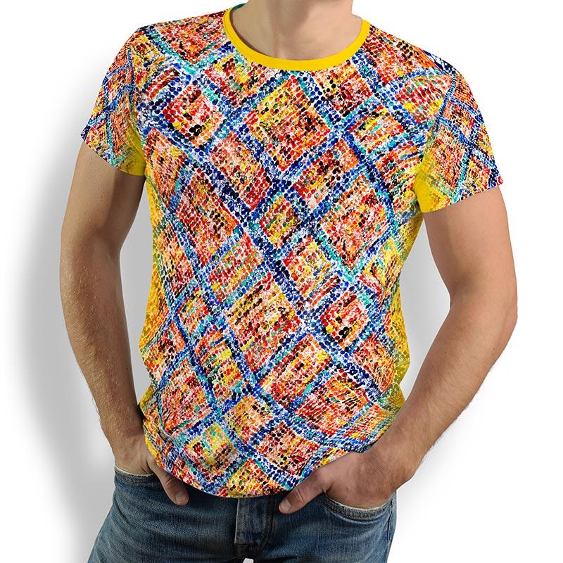 ausgefallene T-Shirts für Männer - MIROUGE SUMMER - 100 % Baumwolle - GERMENS artfashion - Größen S bis 5XL