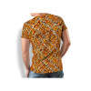 braunes Herren T Shirt Rundhals MIROUGE FALL - 100 % Baumwolle - GERMENS artfashion - 8 Größen von XS bis 5XL