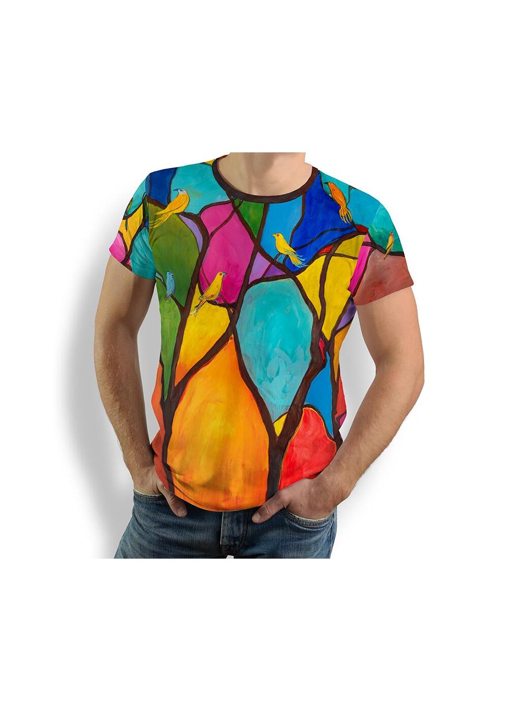 BIRDMAN - Herren TShirt Rundhals - 100 % Baumwolle - GERMENS