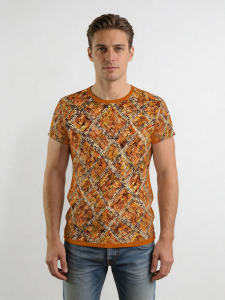 Unique T-shirts for men - MIROUGE FALL - 100% cotton - GERMENS artfashion - Sizes S to 5XL