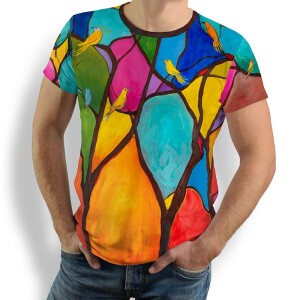 ausgefallene T-Shirts für Männer - BIRDMAN -...