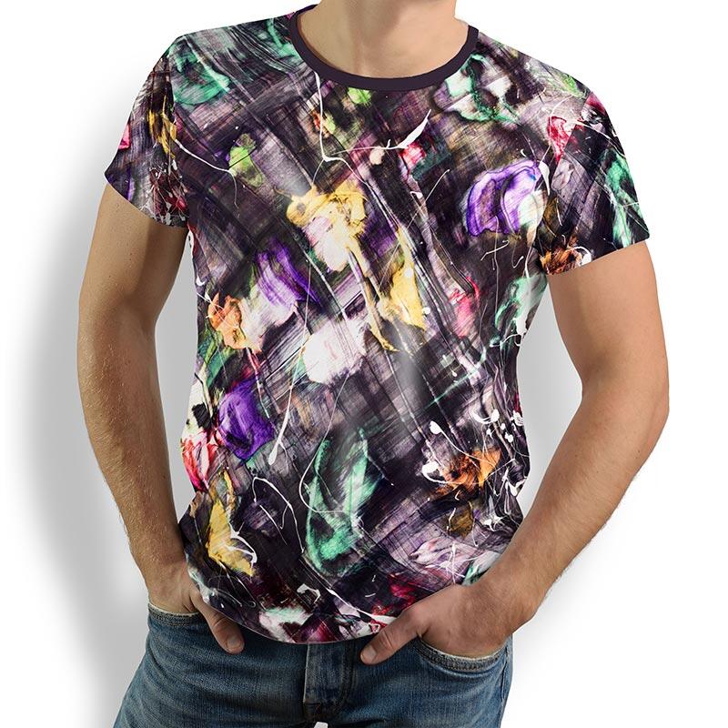 ausgefallene T-Shirts für Männer - TEMPERAMENT - 100 % Baumwolle - GERMENS artfashion - Größe 4XL
