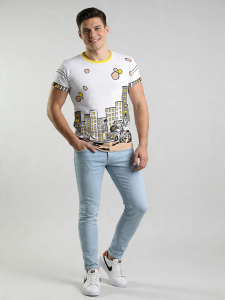 ausgefallene T-Shirts für Männer - STADTGEFLÜSTER - 100 % Baumwolle - GERMENS artfashion - Größe 3XL