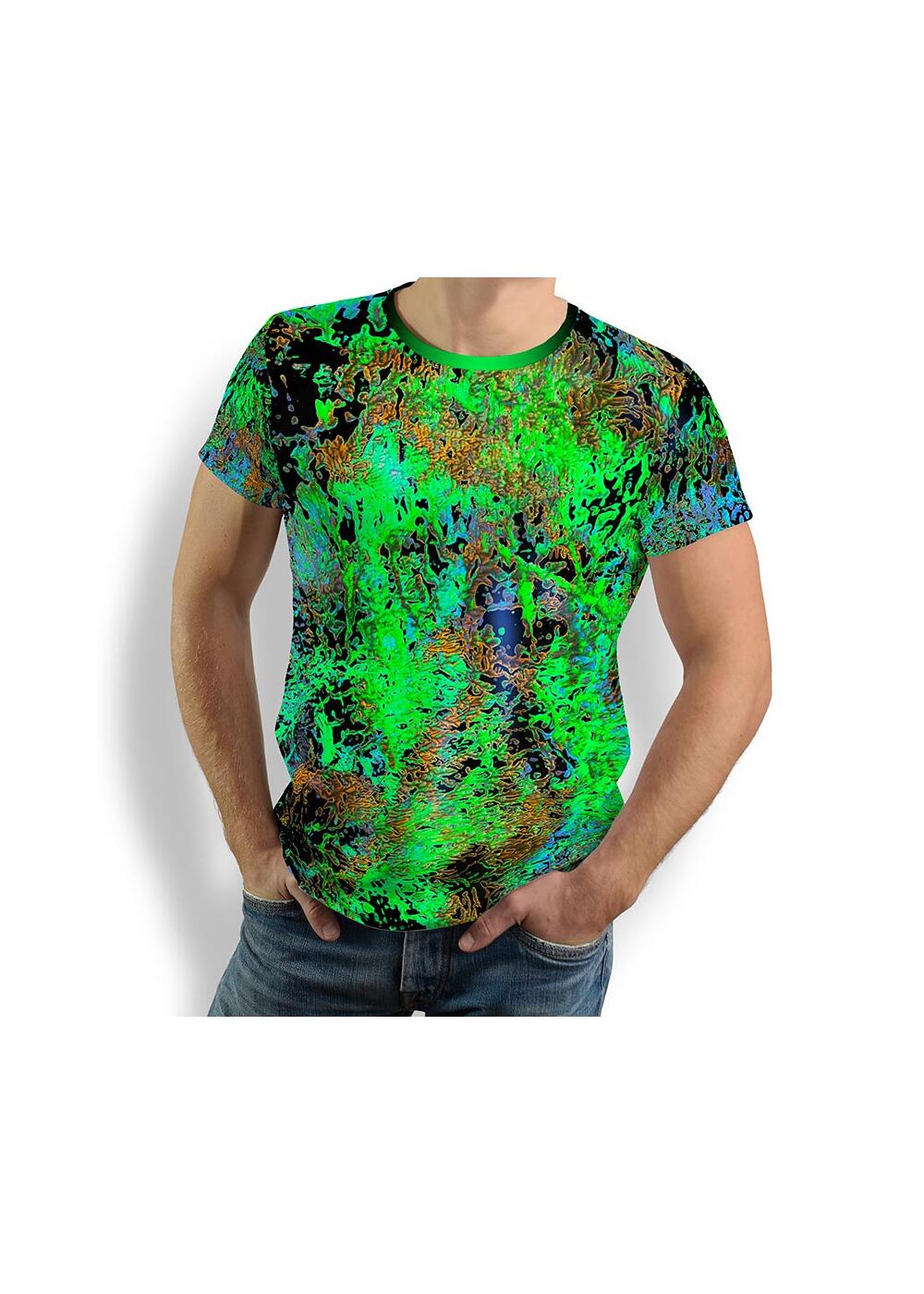 SAVE THE RAINFOREST - Herren TShirt Rundhals - 100 %...