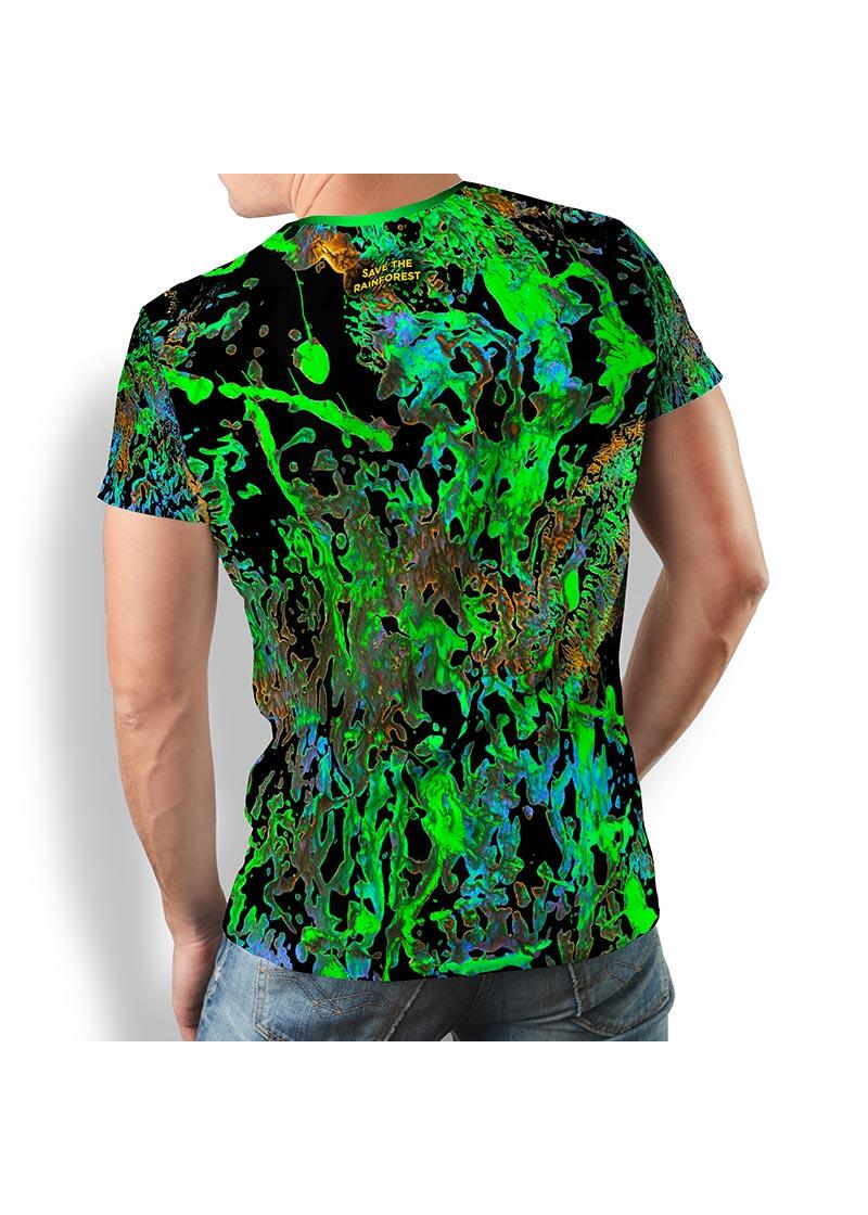 SAVE THE RAINFOREST - Herren TShirt Rundhals - 100 %...