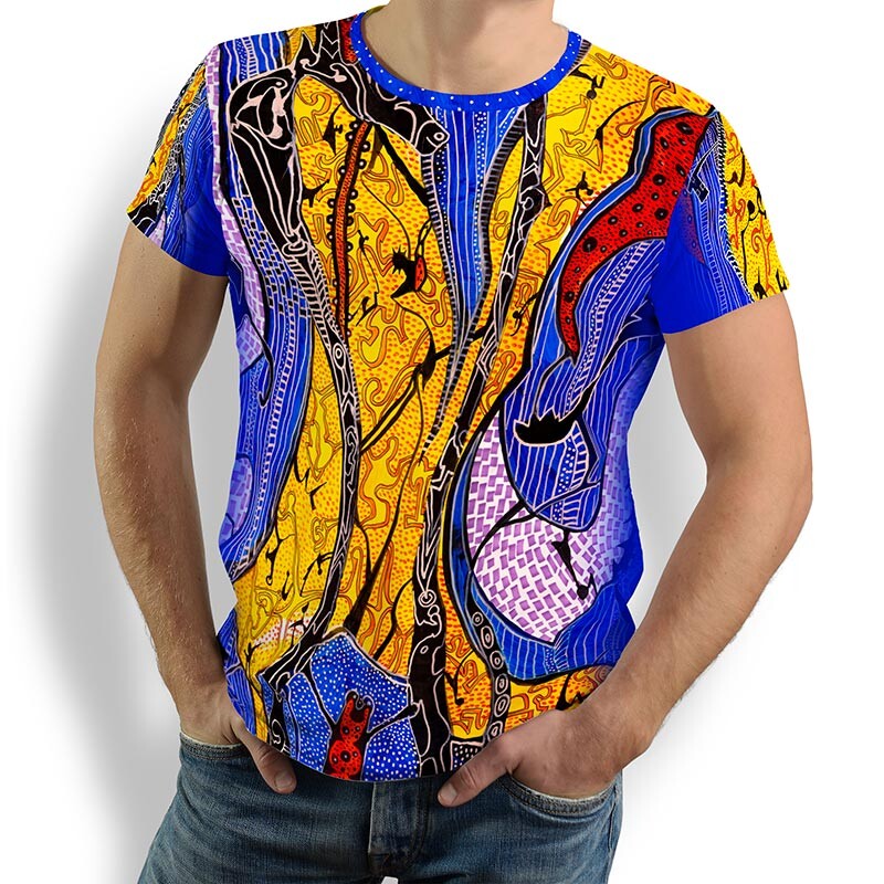 ausgefallene T-Shirts für Männer - NEPTUNS PARTY - 100 % Baumwolle - GERMENS artfashion - Größen S bis 5XL