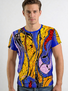 ausgefallene T-Shirts für Männer - NEPTUNS PARTY - 100 % Baumwolle - GERMENS artfashion - Größen S bis 5XL