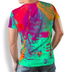 Unique T-shirts for men - VERVE SMARAGD - 100% cotton -...