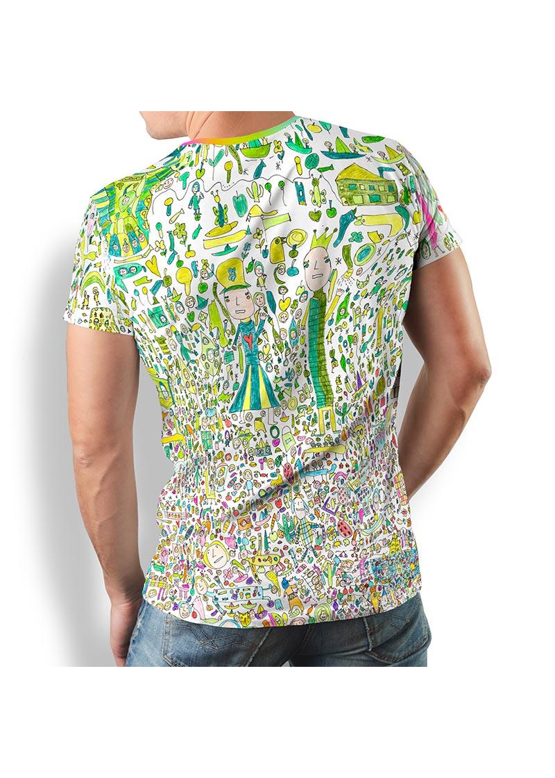 KÖNIGREICH GLÜCK - Herren TShirt Rundhals - 100 %...