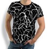 Unique T-shirts for men - NETWORK INKOGNITO - 100% cotton - GERMENS artfashion - Sizes S to 5XL