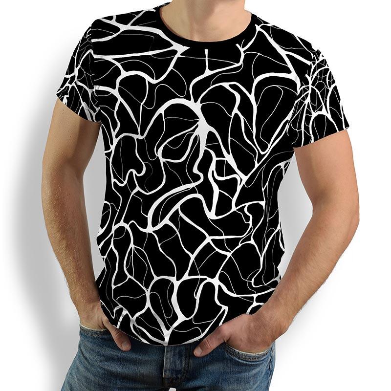Unique T-shirts for men - NETWORK INKOGNITO - 100% cotton - GERMENS artfashion - Sizes S to 5XL