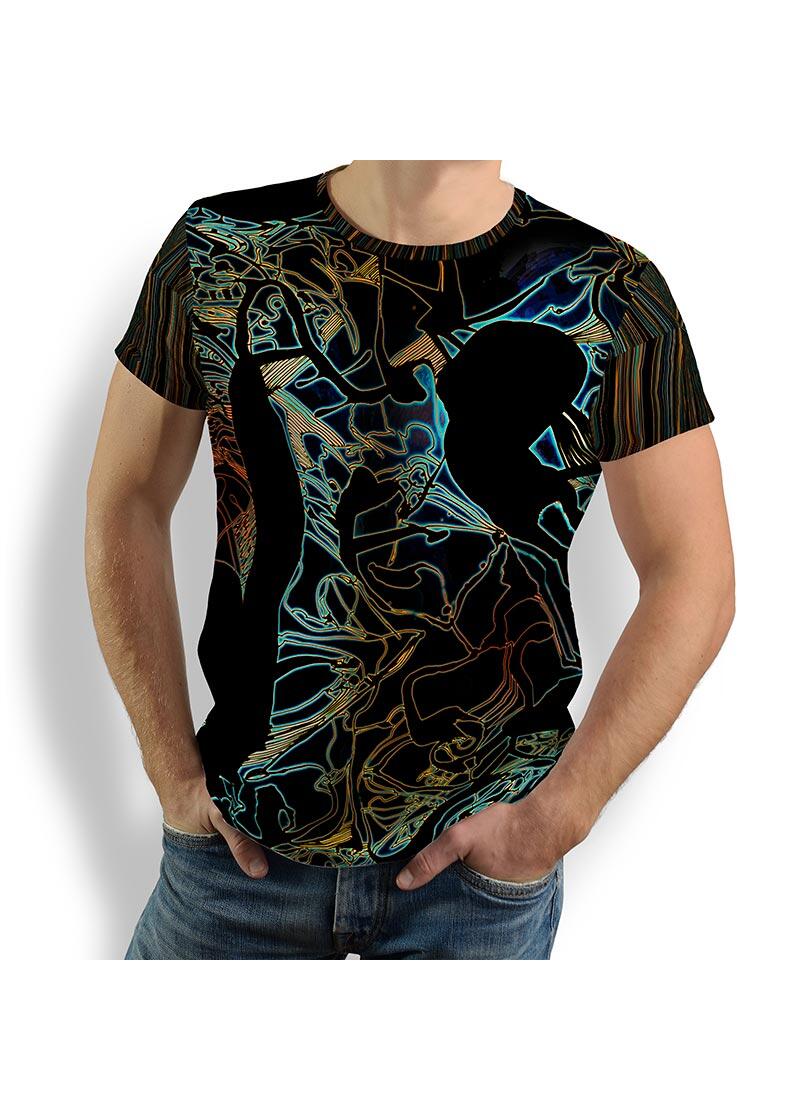 T Shirt Herren ZWEI ENGEL TANZEN AM VULKAN von GERMENS