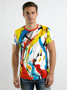 Unique T-shirts for men - FREUDENTANZ - 100% cotton - GERMENS artfashion - Sizes S to 5XL