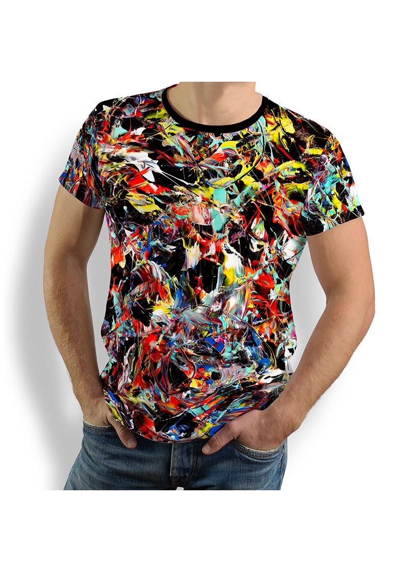 SUPERFLASH - Herren TShirt Rundhals - 100 % Baumwolle - GERMENS