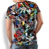 Unique T-shirts for men - SUPERFLASH - 100% cotton - GERMENS artfashion - Sizes S to 5XL