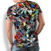 Unique T-shirts for men - SUPERFLASH - 100% cotton - GERMENS artfashion - Sizes S to 5XL
