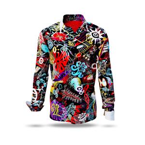 Entdecke bunte Hemden Herren MAMBO - 100 % Baumwolle