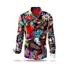 Entdecke bunte Hemden Herren MAMBO - 100 % Baumwolle