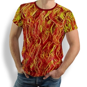Unique T-shirts for men - ENTWISCHT - 100% cotton - GERMENS artfashion - Sizes S to 5XL