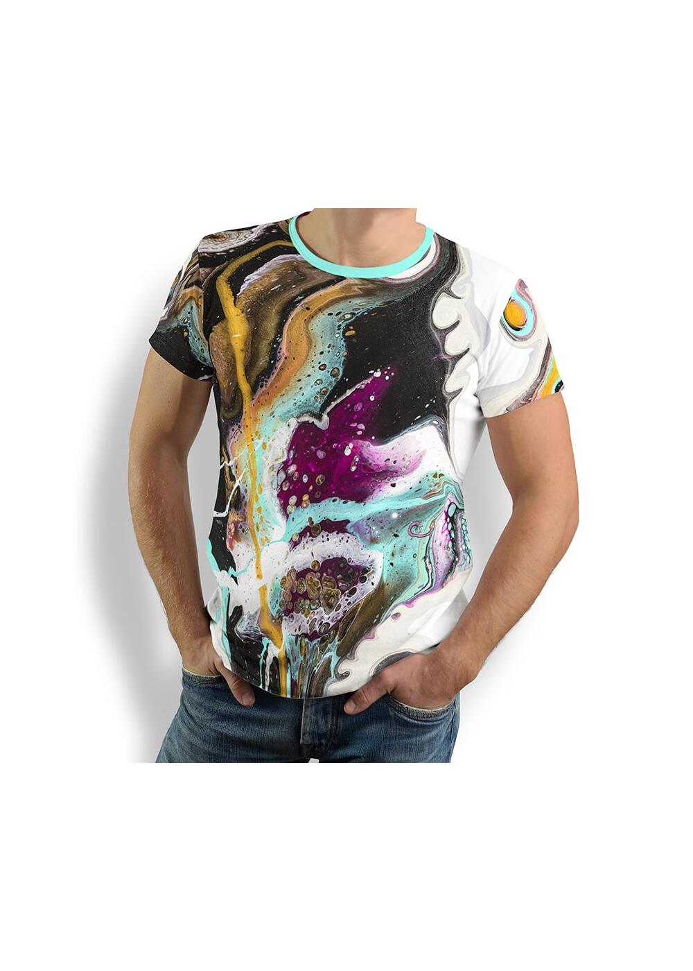JAWS OF MAUI - Herren TShirt Rundhals - 100 % Baumwolle -...