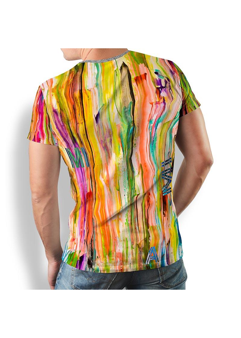 THE COLORS OF MIAMI - Herren TShirt Rundhals - 100 %...