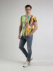 Unique T-shirts for men - THE COLORS OF MIAMI - 100% cotton - GERMENS artfashion - Sizes S to 5XL