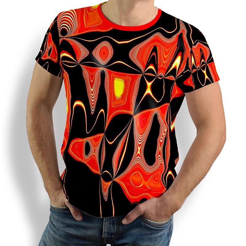 ausgefallene T-Shirts für Männer - NEW YORK FUNKY - 100 % Baumwolle - GERMENS artfashion - Größen S bis 5XL