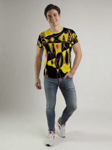 Unique T-shirts for men - DAYTON FUNKY - 100% cotton -...