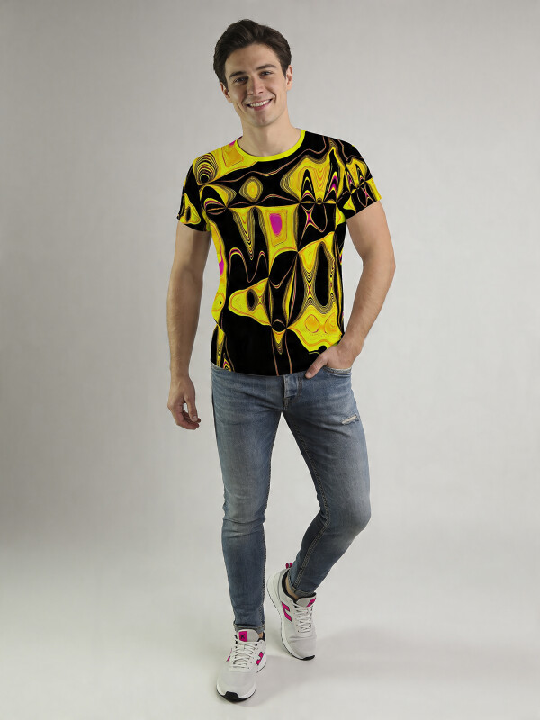 Unique T-shirts for men - DAYTON FUNKY - 100% cotton - GERMENS artfashion - Sizes S to 5XL