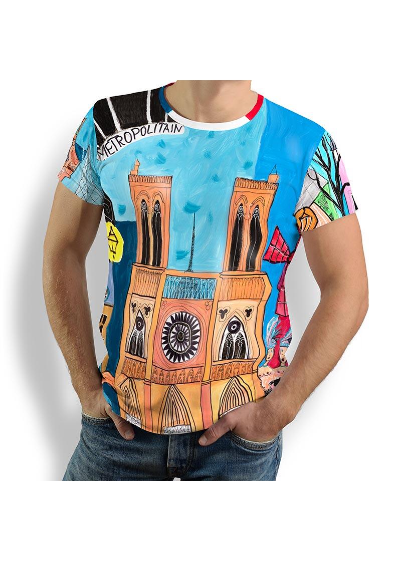 T Shirt Herren SAVOIR VIVRE PARIS von GERMENS