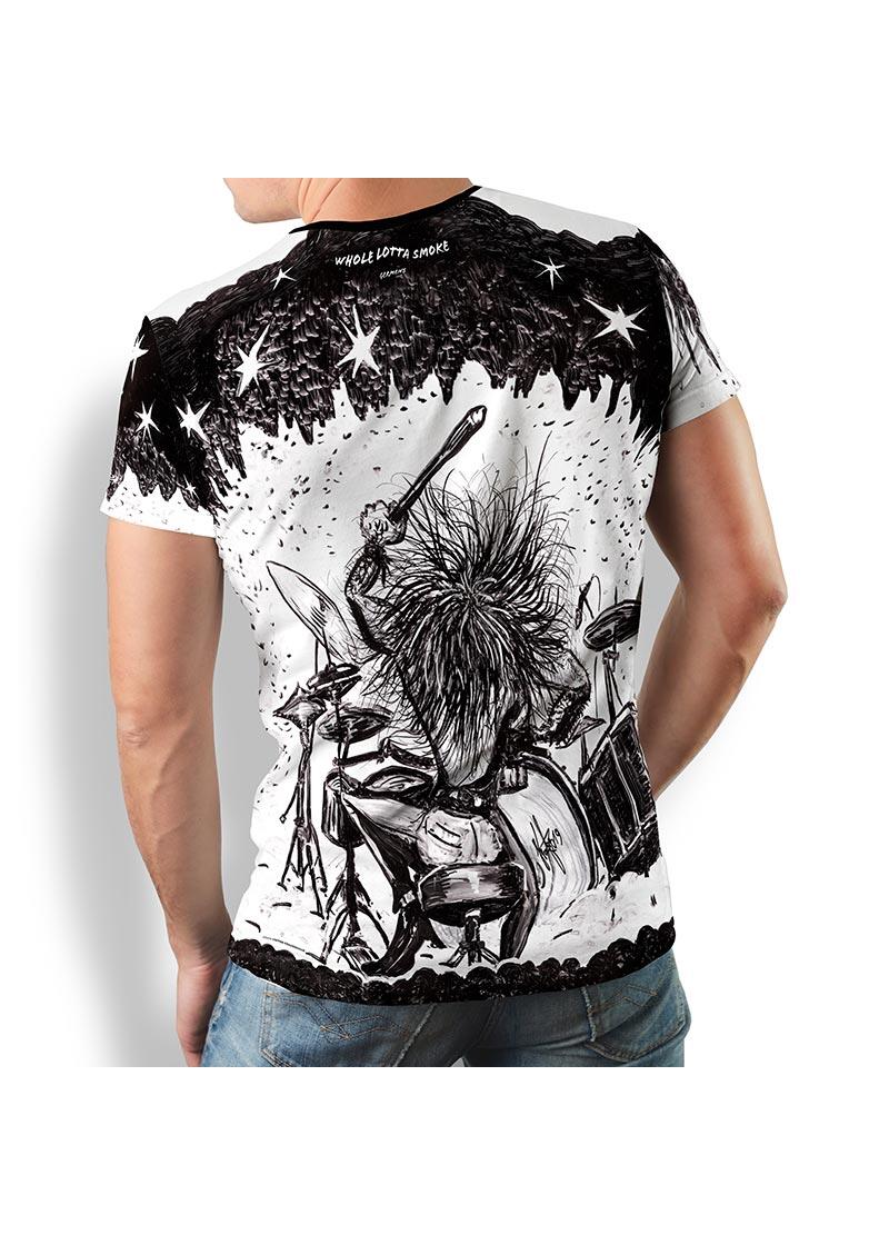 WHOLE LOTTA SMOKE - Herren TShirt Rundhals - 100 %...
