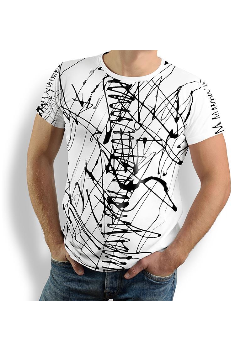 DENADA WHITE - Herren TShirt Rundhals - 100 % Baumwolle - GERMENS