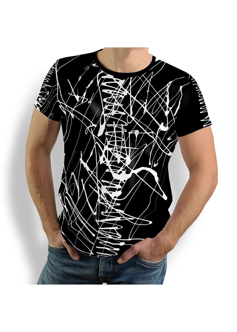T Shirt Herren DENADA BLACK von GERMENS