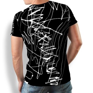 ausgefallene T-Shirts für Männer - DENADA BLACK...
