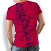 ausgefallene T-Shirts für Männer - DENADA RED - 100 % Baumwolle - GERMENS artfashion - Größen S bis 5XL